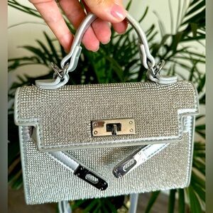 Silver purse